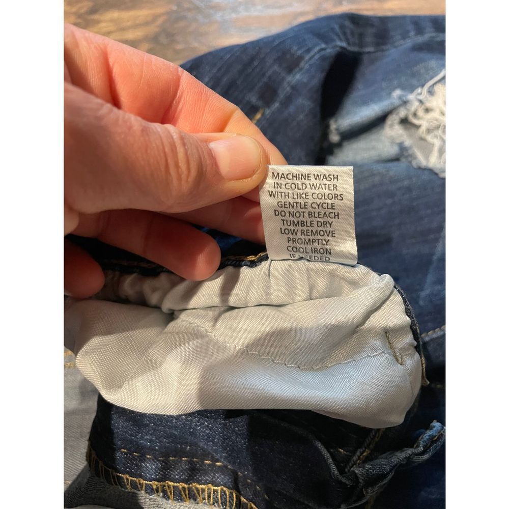 Thread & Others Distressed Skinny Mid Rise Jeans - Picture 6 of 6